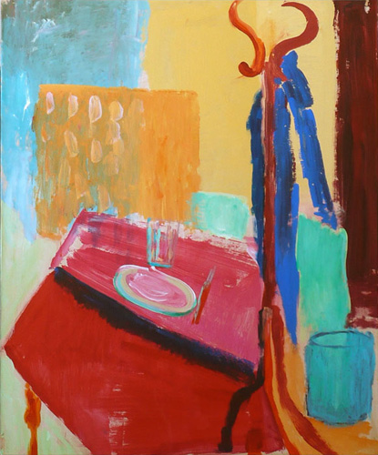 Monique Braoudé - Le Porte Manteau Rouge